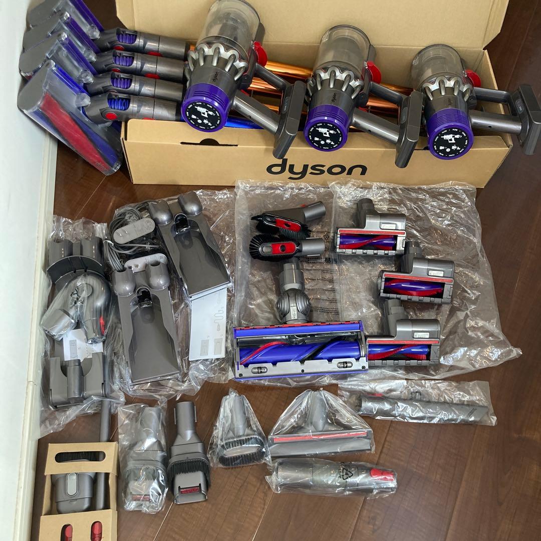ダイソン　ジャンク品　本体３個 ＋ 未使用パーツ