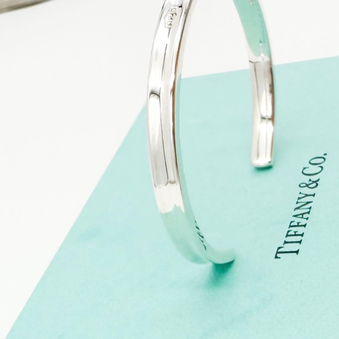 桜　さま♪ 美品 Tiffany& Co. 1837 カフ ナロー バングル