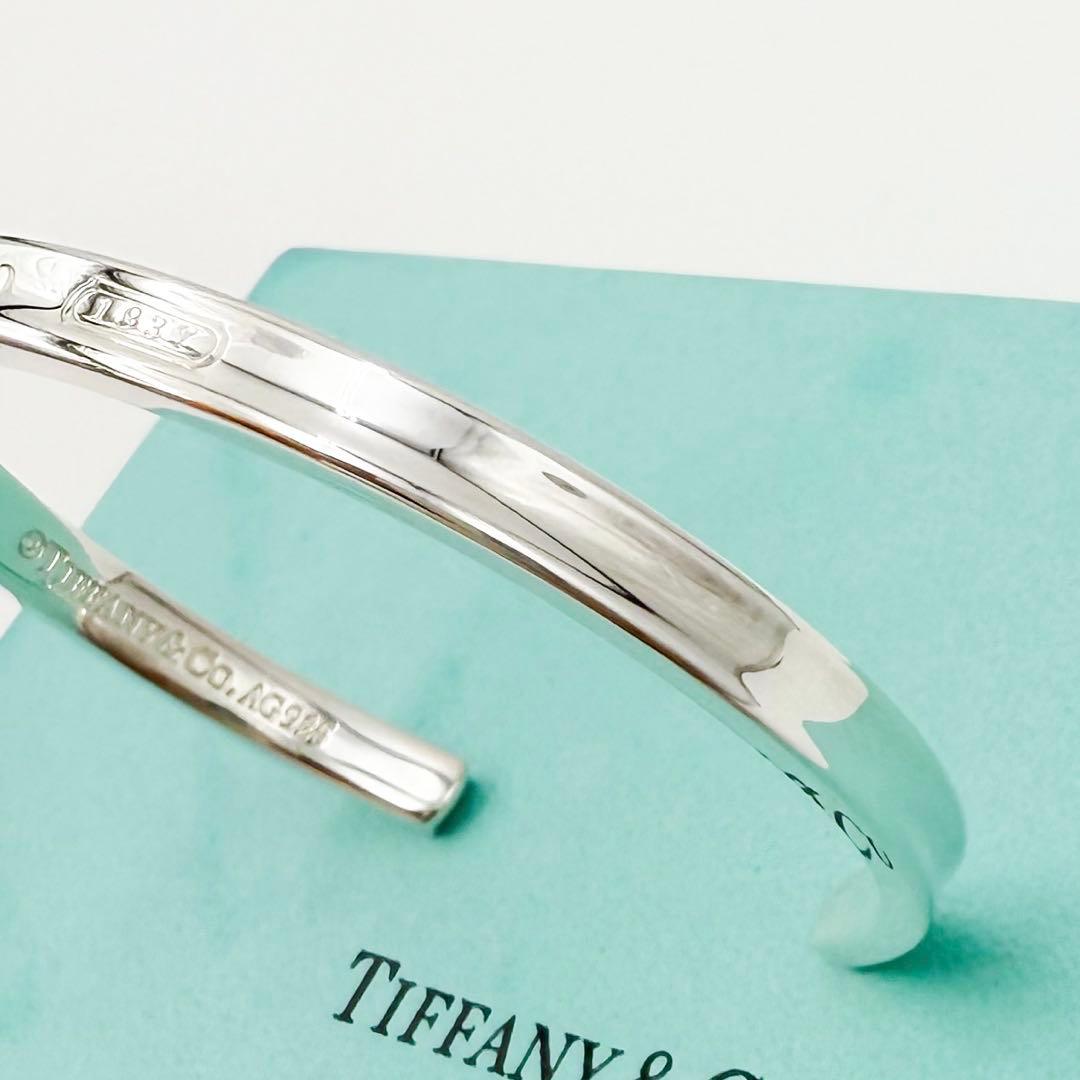 桜　さま♪ 美品 Tiffany& Co. 1837 カフ ナロー バングル