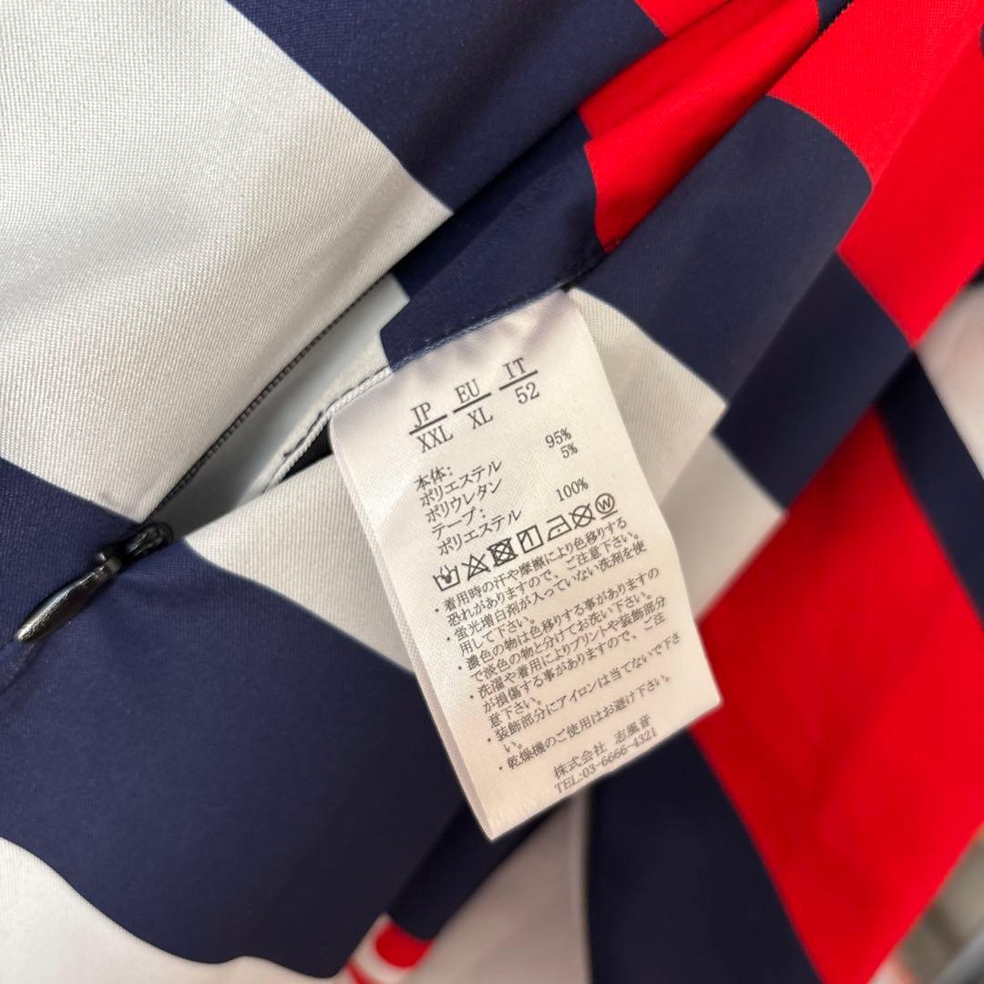 IPUIGUALE3 ストライプ フルジップジャケット上下セット