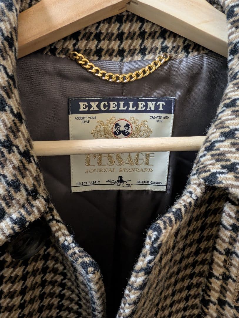 13日限定お値下ジャーナルスタンダードレサージュ　モッサ/チドリバルカラーコート