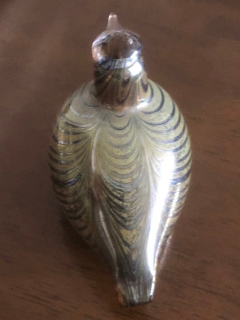 【イッタラバード】フィンランド偉大なガラス作家　オイバトイッカ作　鳥のオブジェ