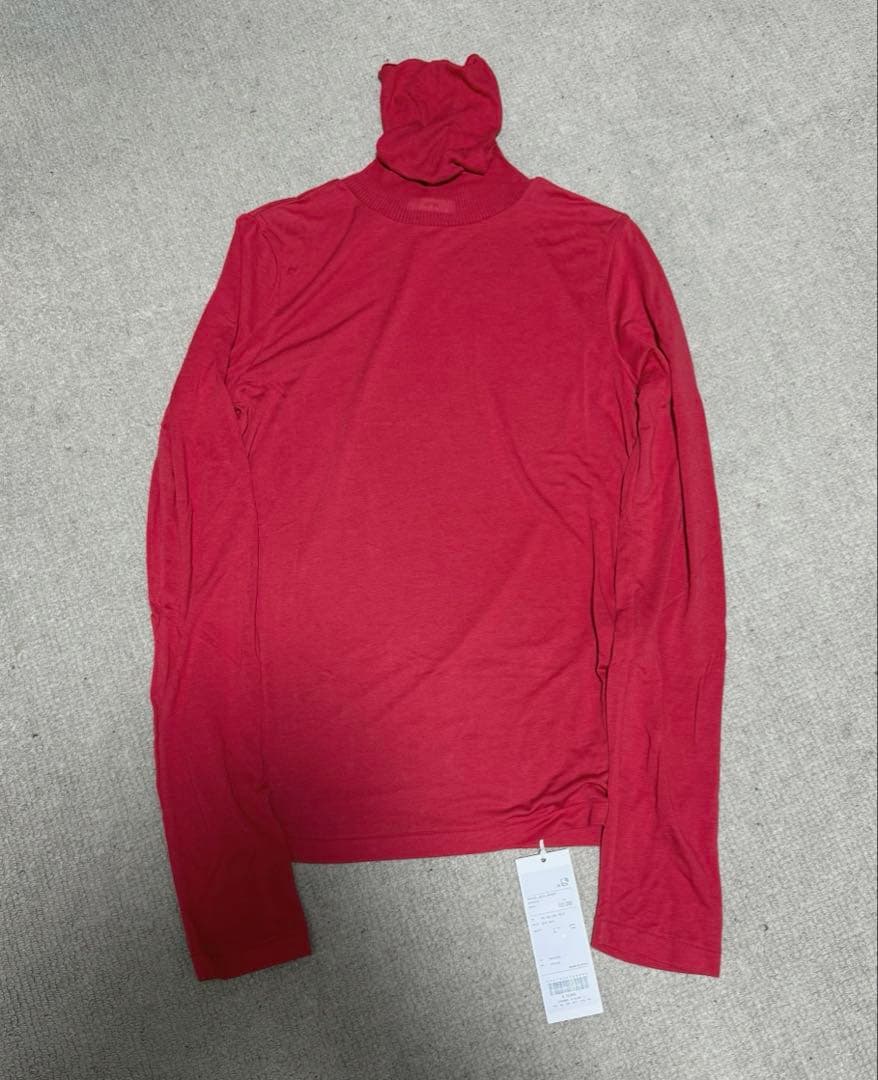 ATON★MODAL SILK JERSEY★ハイネックカットソー★ニット