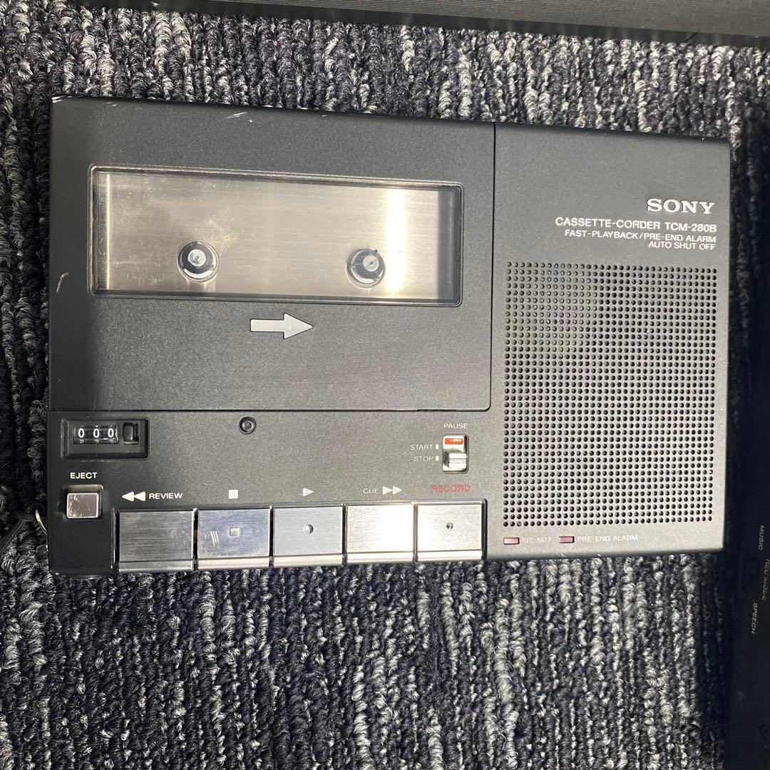 ジャンク品　SONY ソニー ラジオ カセットレコーダー ラジカセ テープ