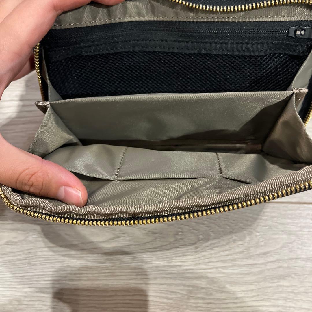 PORTER ブラックショルダーバッグ