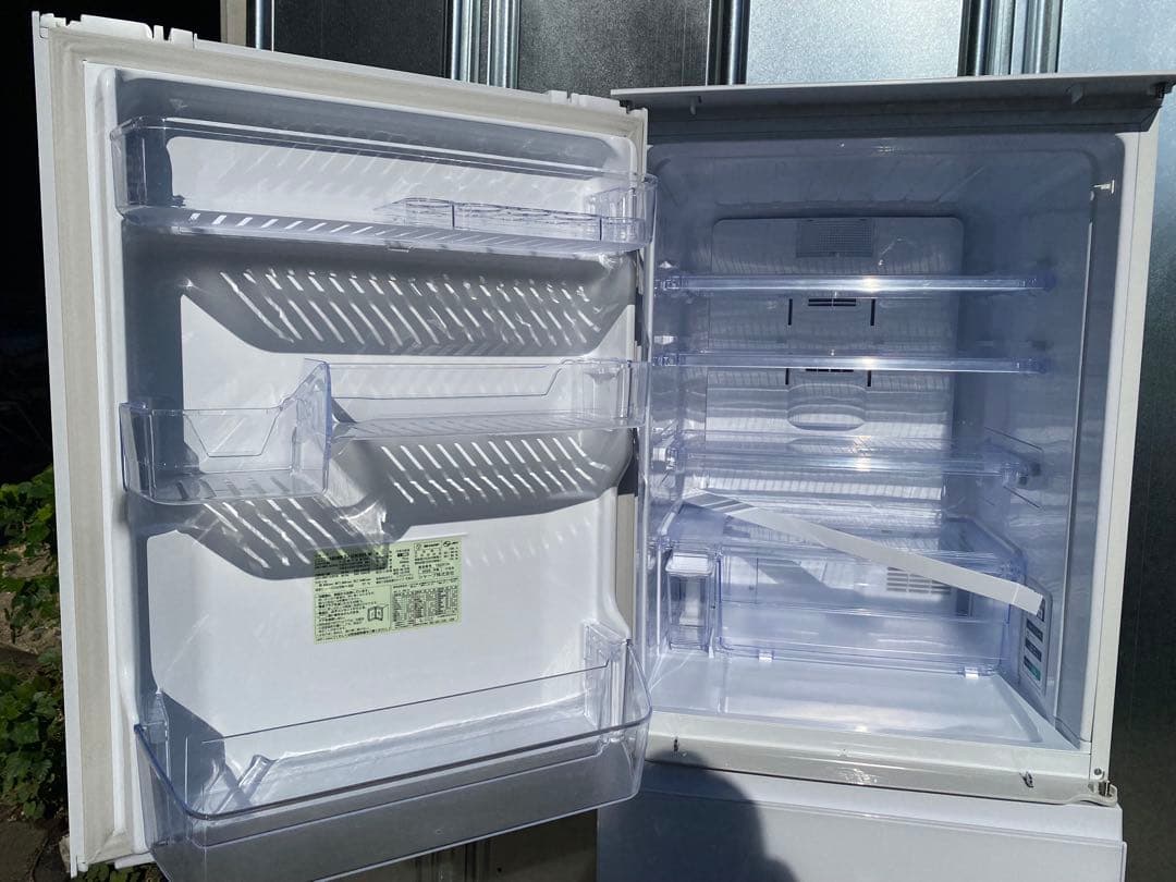 【B16】美品　シャープ　350L冷蔵庫 SJ-GW35H-W　22年製