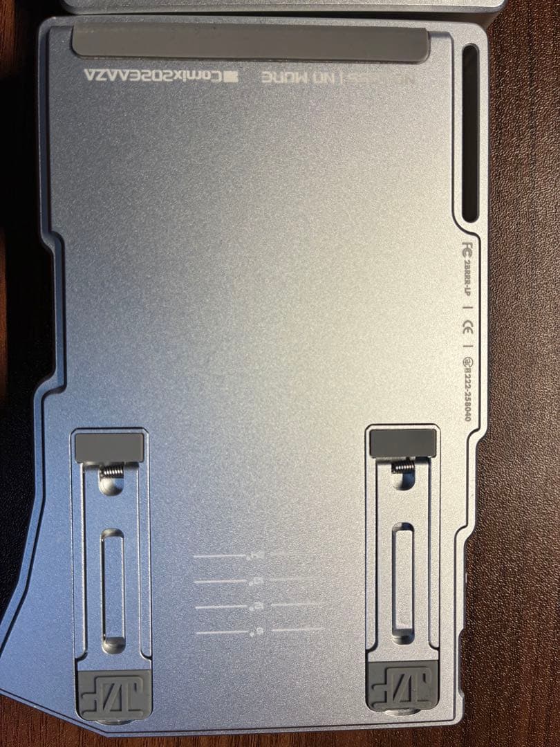 Cornix 分割キーボード シルバー