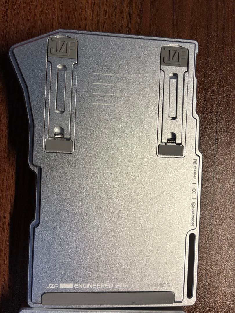 Cornix 分割キーボード シルバー