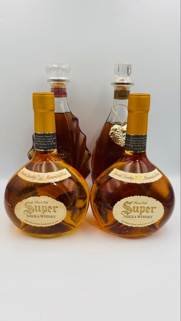 NIKKA ニッカウイスキー ニッカブランデーXO 4本セット まとめ売り