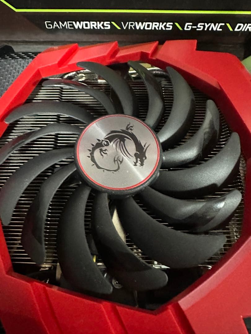 Geforce GTX 1060 GAMING X 6GB 美品