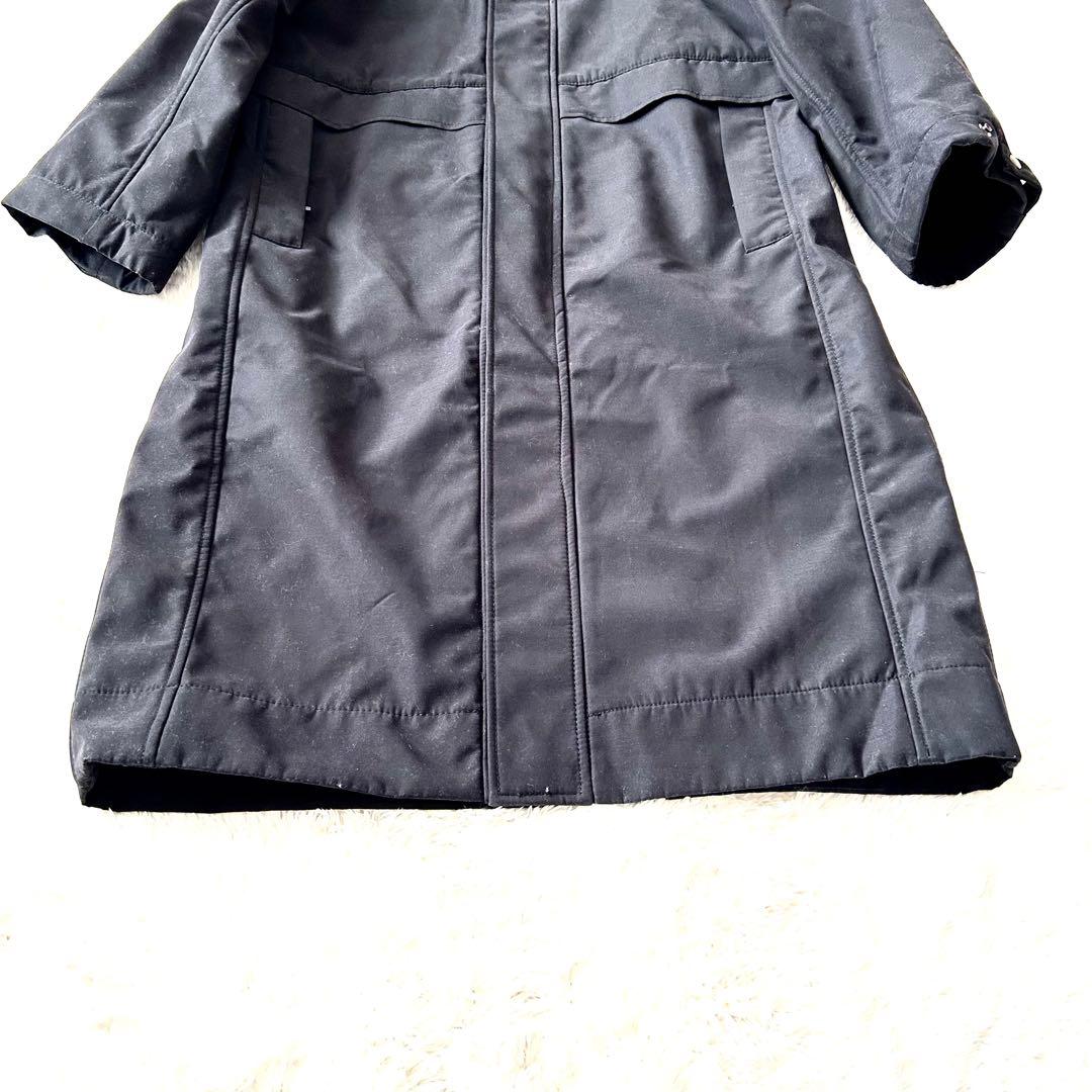 完売品✨Spick&Span ボンディングフードデッドコート　23AW 黒