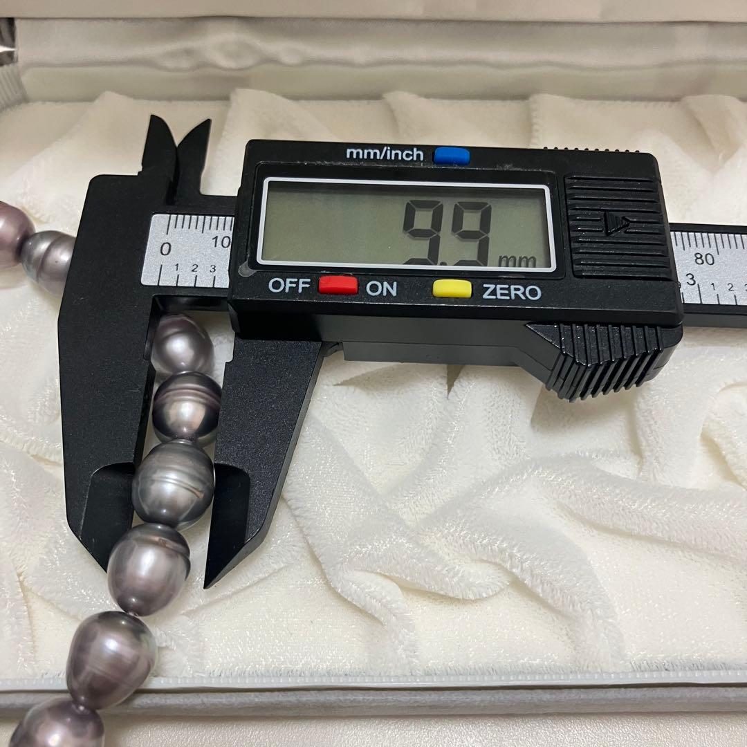 南洋パール✨バロック　パールネックレス　silver 大珠