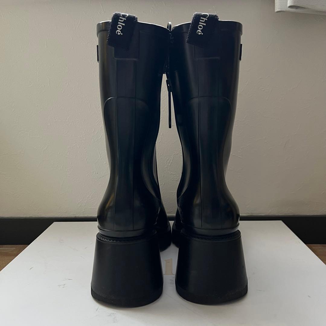 chloe クロエ ラバーブーツ