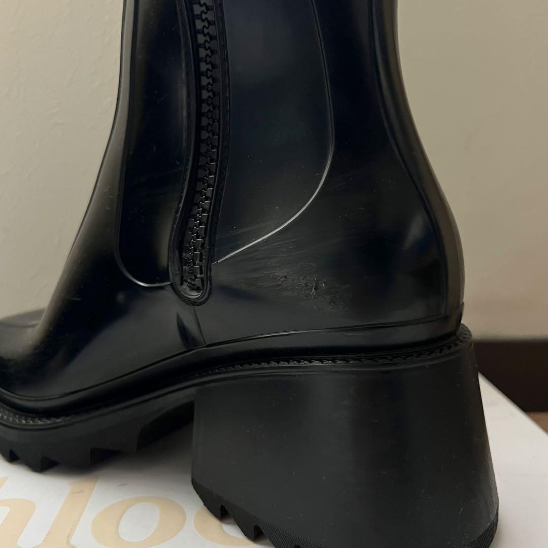 chloe クロエ ラバーブーツ