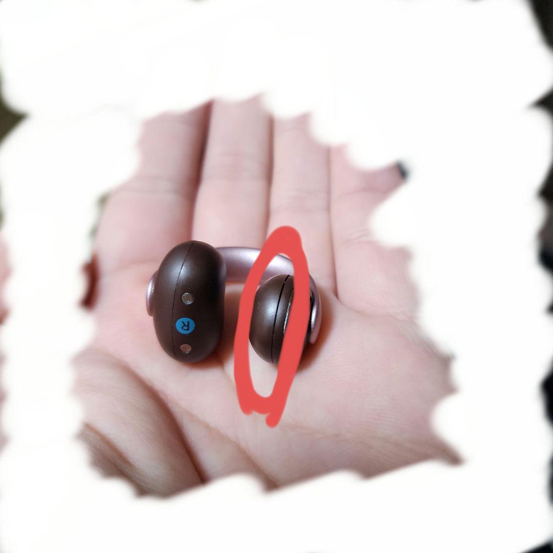 【ワケあり】ANKER soundcore aeroclip ピンク&ブラウン