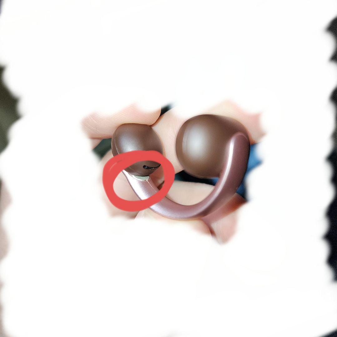 【ワケあり】ANKER soundcore aeroclip ピンク&ブラウン