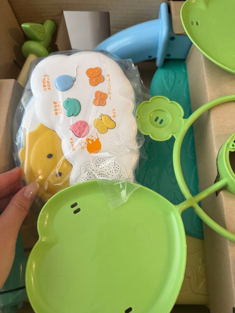 【新品同様】 ベビージム ディズニー 6WAYジムにへんしんメリー プーメリー