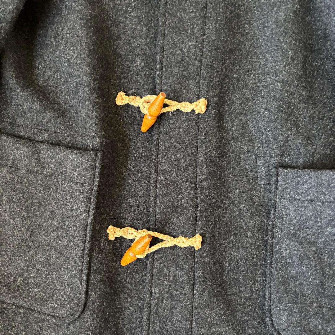 【極美品✨】ポロラルフローレン　ダッフルコート　フード　くるみボタン　三角タグＬ