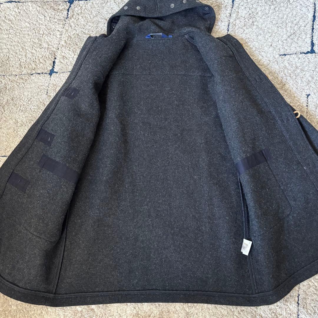 【極美品✨】ポロラルフローレン　ダッフルコート　フード　くるみボタン　三角タグＬ