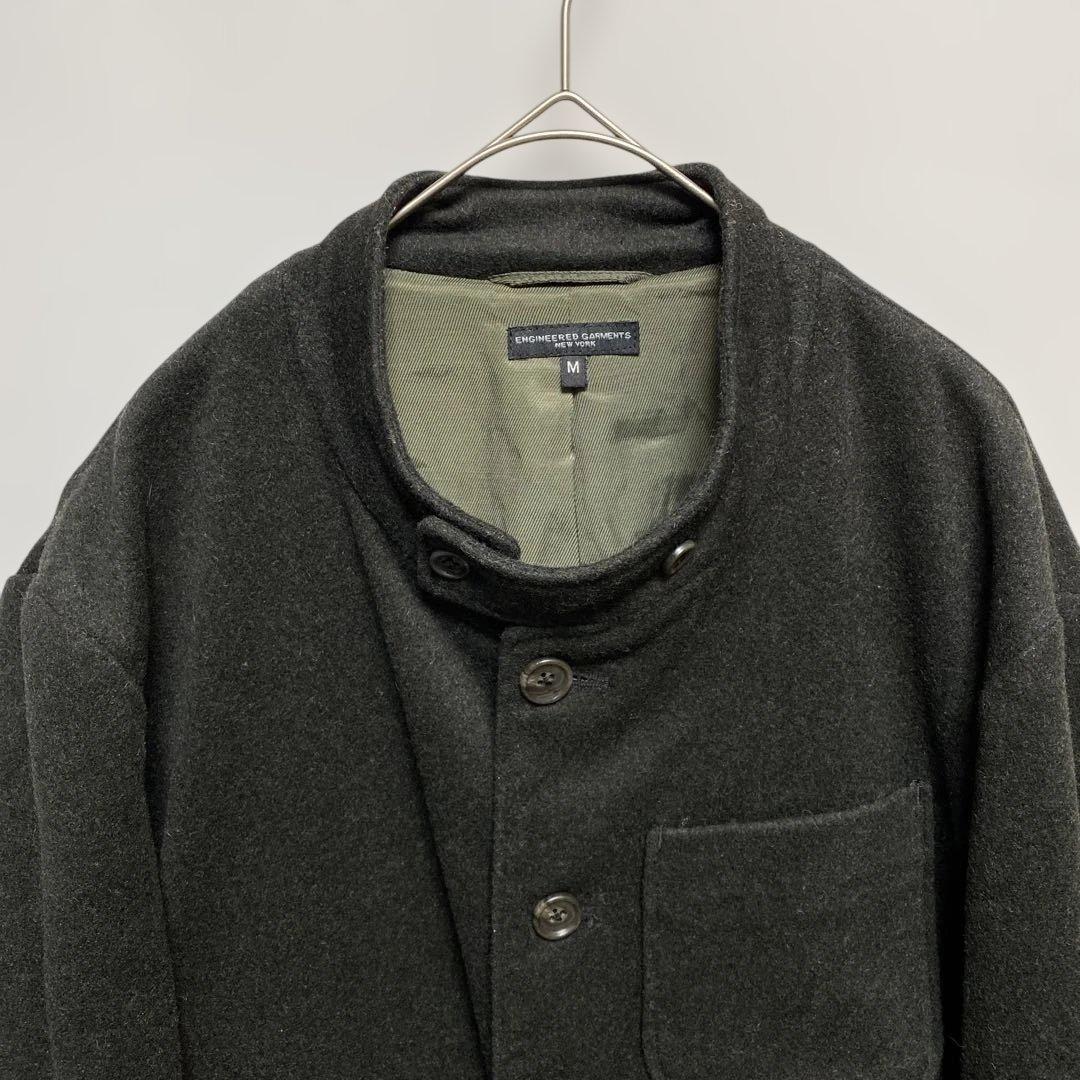 グリムジャケット WOOL LODEN CLOTH フォレスティエール　オリーブ