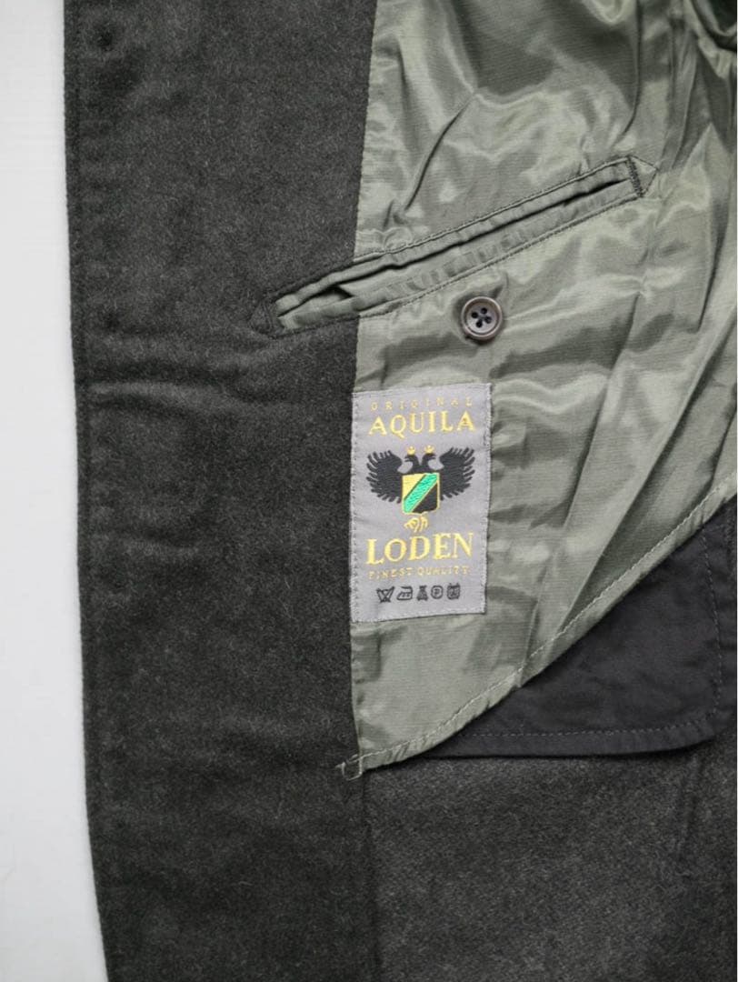 グリムジャケット WOOL LODEN CLOTH フォレスティエール　オリーブ