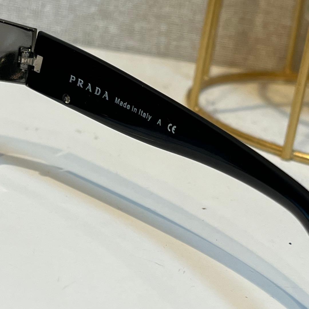 【廃盤】PRADAプラダ サングラス SPR53F 浜田省吾 黒色 イタリア製