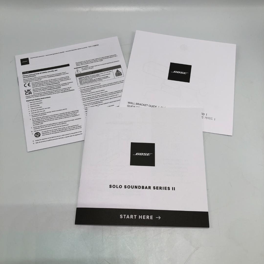 スピーカー・ウーファー Bose Solo Soundbar Series II/Y31449-C1