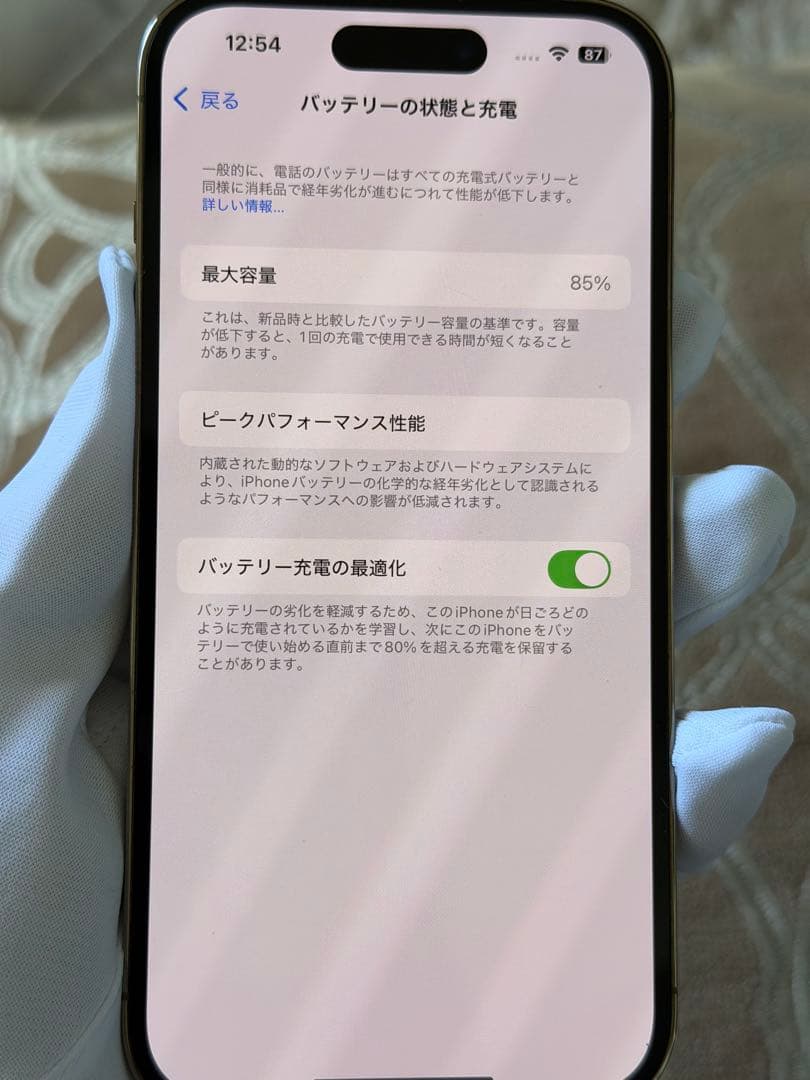 iPhone 14 Pro 512GB Gold 香港版 無音カメラ