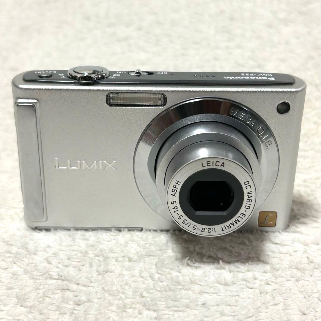 【極美品 動作確認済】Panasonic LUMIX DMC-FS3 シルバー