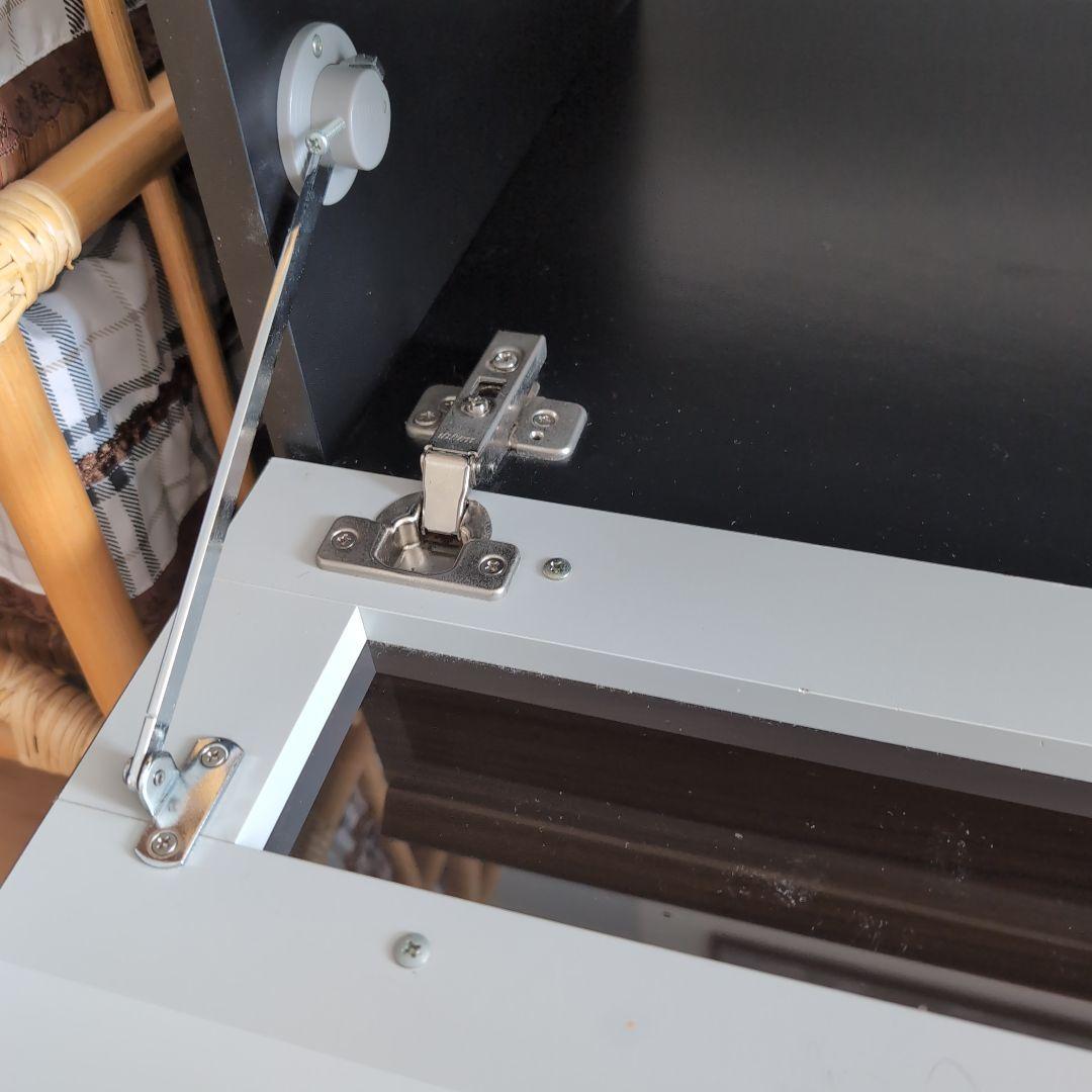 パモウナ テレビ台 黒と木目調 幅180cm