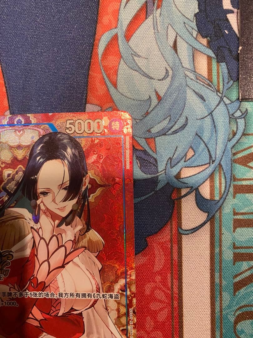 【最安値】ワンピースカード　中国限定3周年記念セット　ハンコック　シングルカード