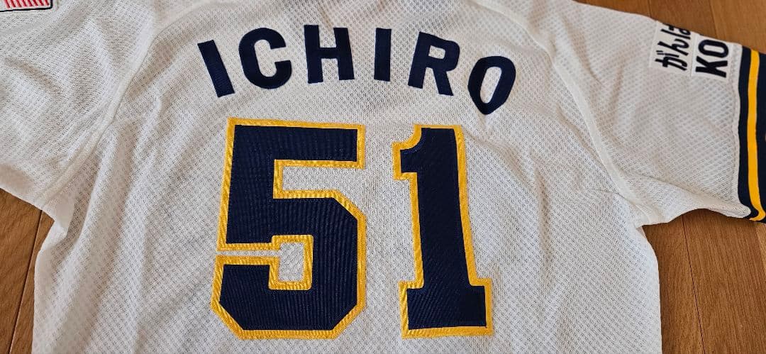 イチロー 直筆サイン入り ブルーウェーブ ユニフォーム 51