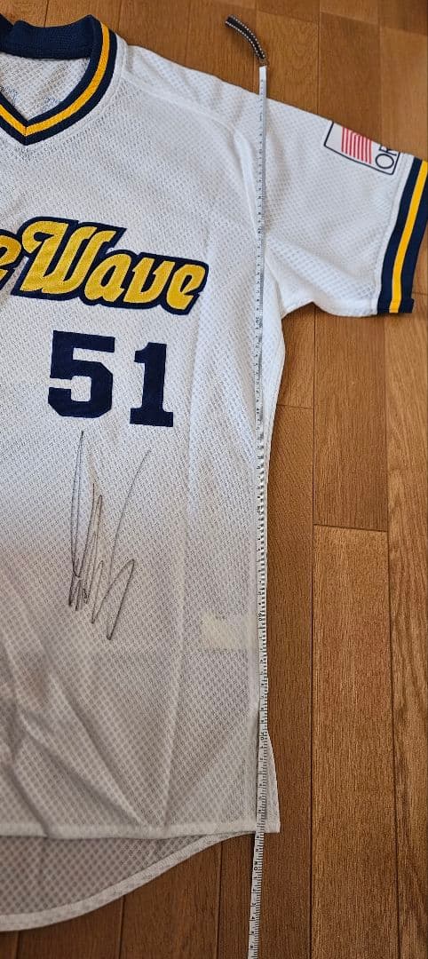 イチロー 直筆サイン入り ブルーウェーブ ユニフォーム 51