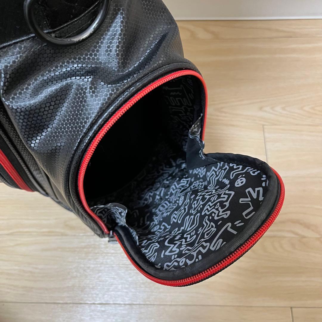 入手困難 美品 キースヘリング 軽量キャディバッグ 7.5型
