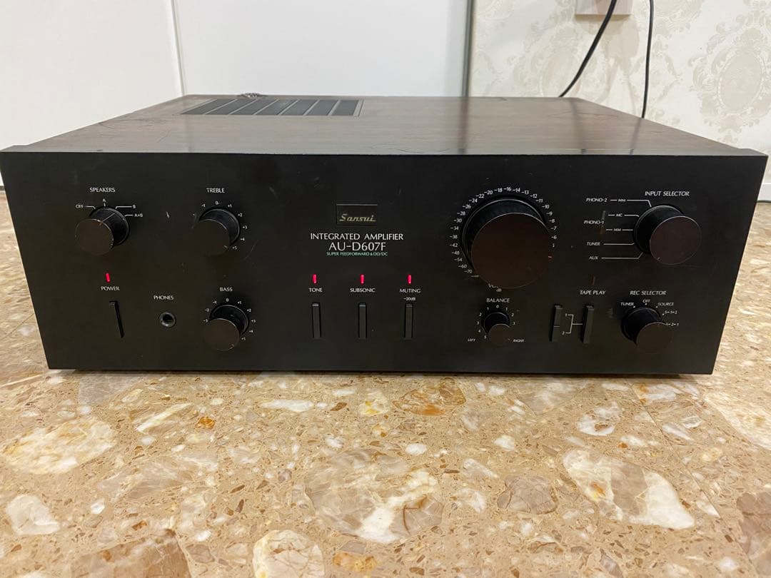 SANSUI プリメインアンプ AU-D607F