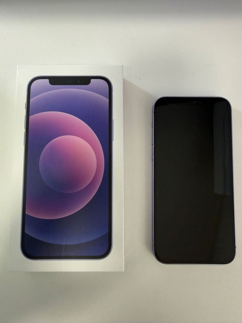 Apple iPhone 12 128GB パープル 本体 箱付き
