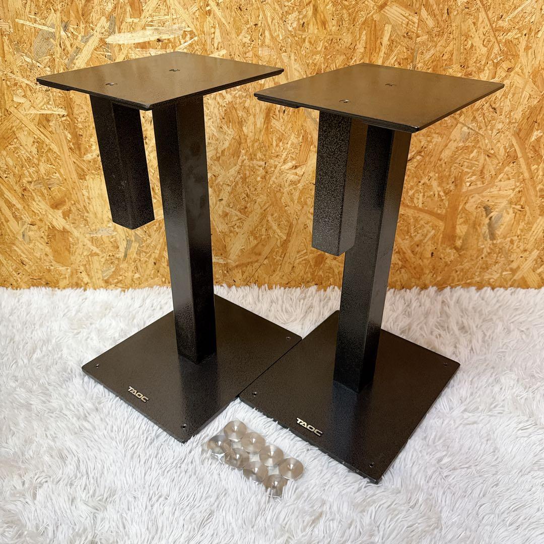 TAOC SST-60H スピーカースタンド ペア スパイク付き小型スピーカー用