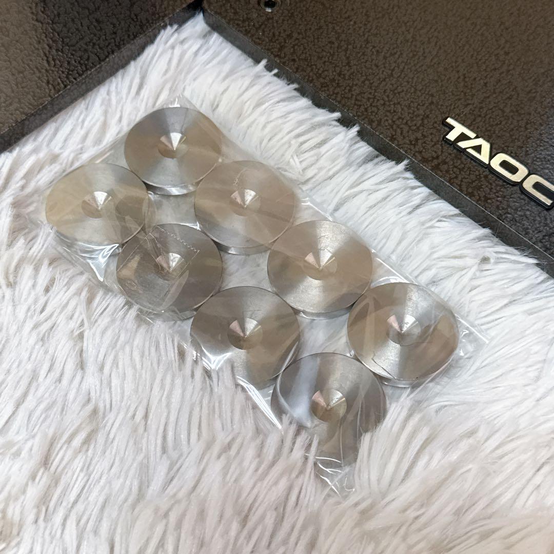 TAOC SST-60H スピーカースタンド ペア スパイク付き小型スピーカー用