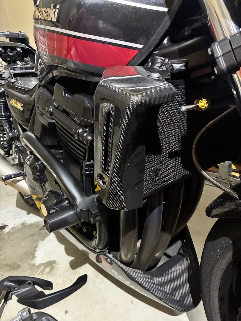 ZRX1200DAEG A-TECHラジエーターフードカバー