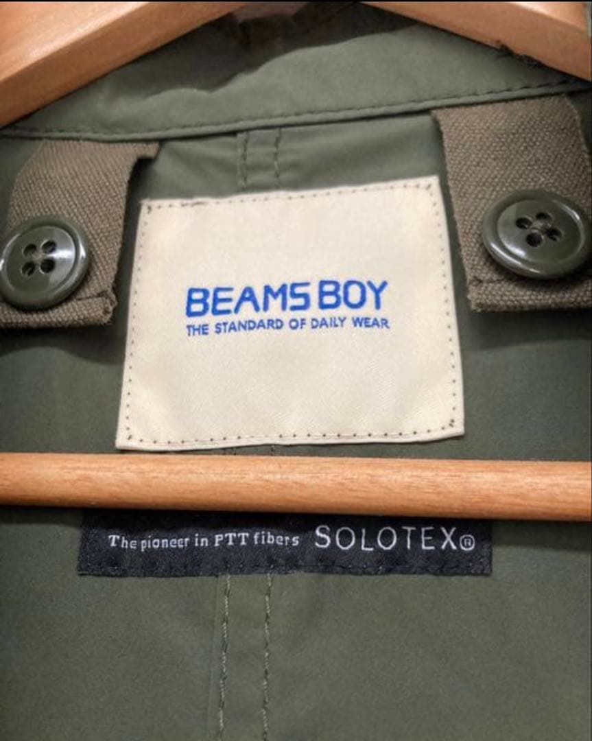 BEAMS BOY ソロテックスM65パーカ