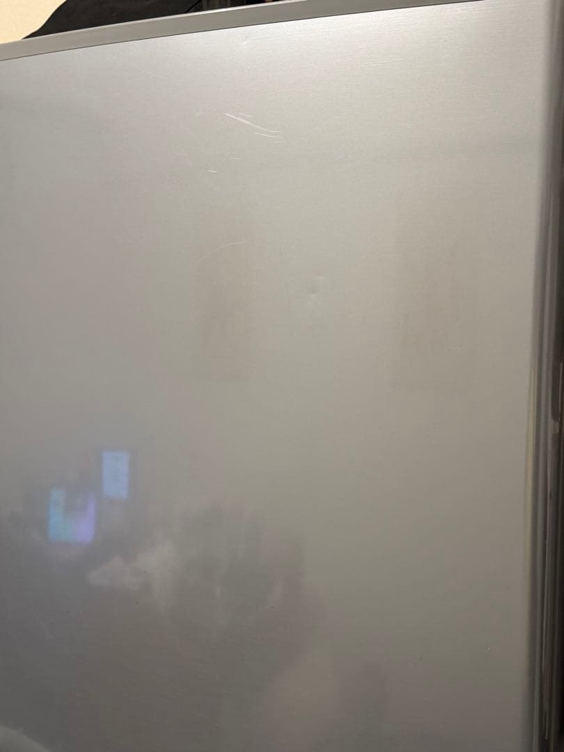 冷蔵庫　シルバー 引き出し式