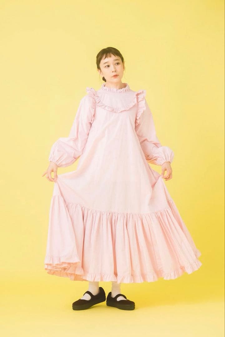 【ましろ様♡】CAROLINA GLASER フリルワンピース　ビームス　コラボ