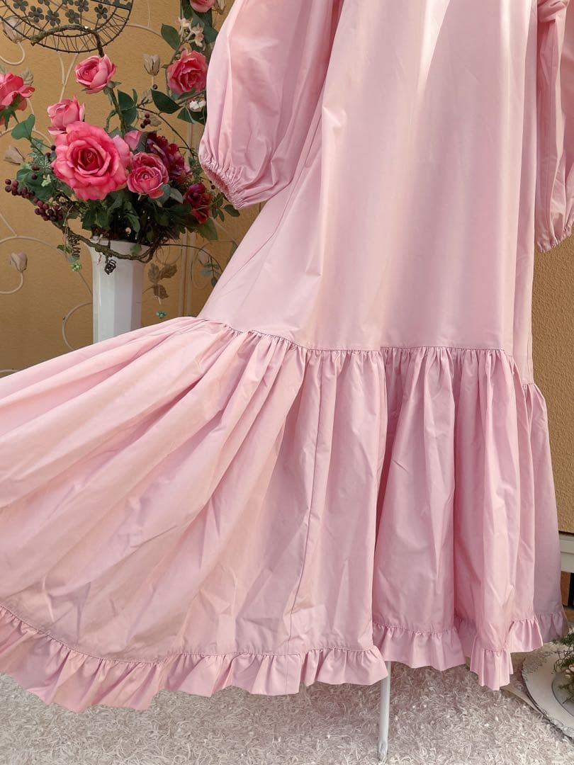 【ましろ様♡】CAROLINA GLASER フリルワンピース　ビームス　コラボ