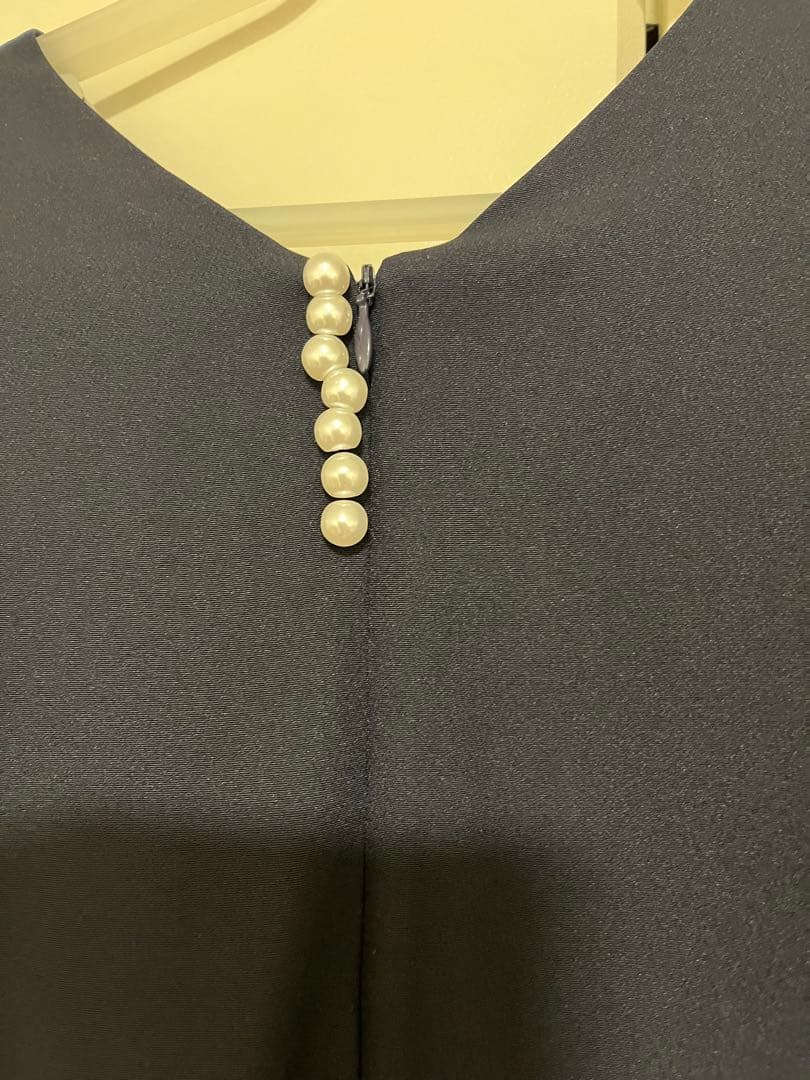 lerevevaniller ワンピース　セレモニー　ネイビー