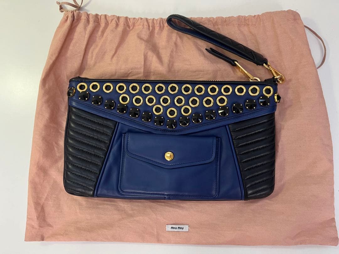 ☆美品☆miu miuのクラッチバック☆