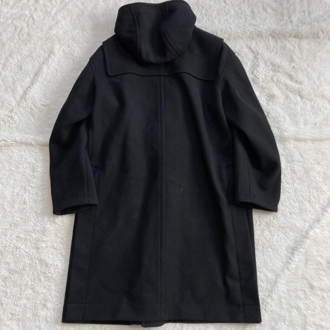 【極美品・完売品】ユニクロ+J　ウールオーバーサイズダッフルコート　黒　サイズL