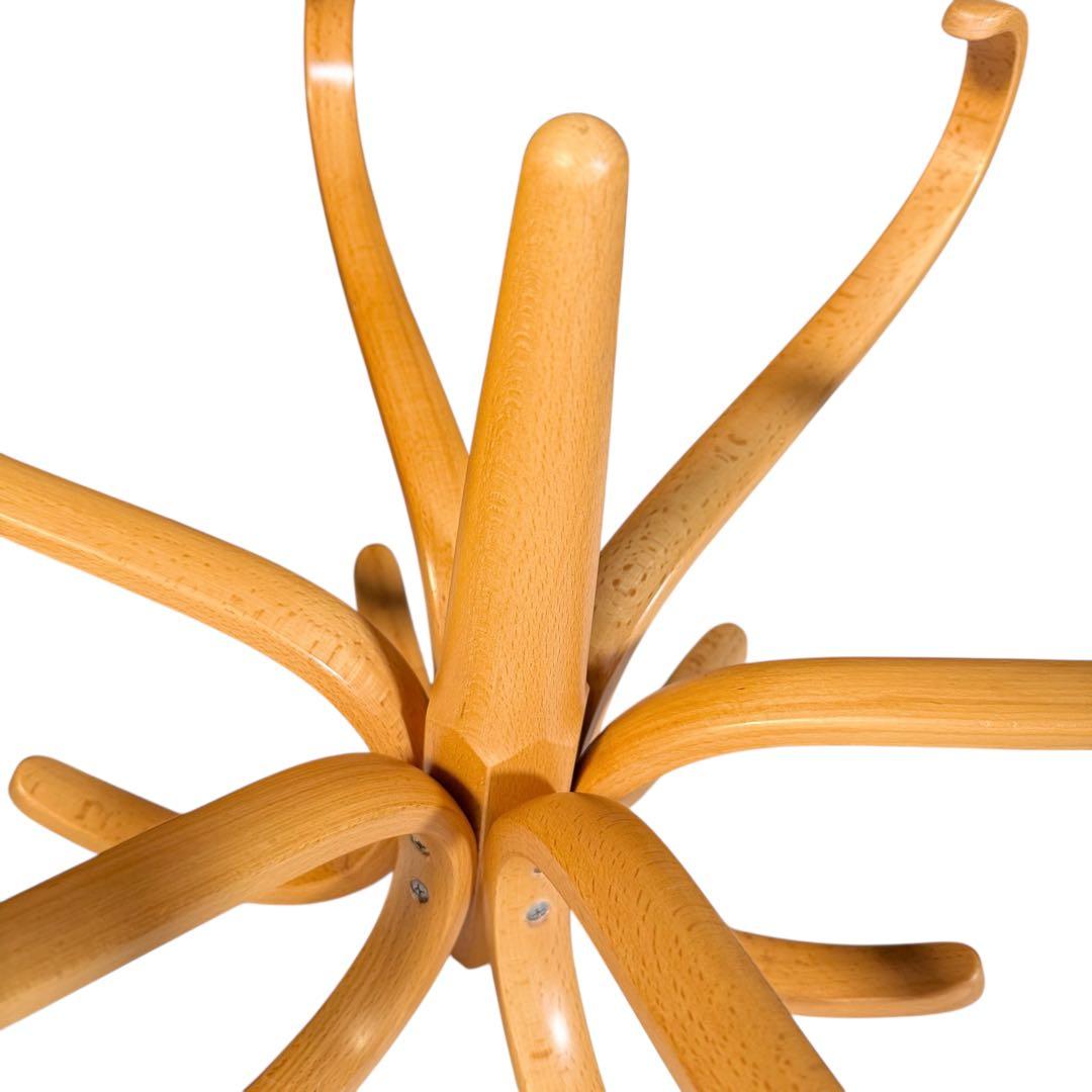 HR707 【高級】秋田木工　大塚家具 コートスタンド 「No.48」 ブナ材