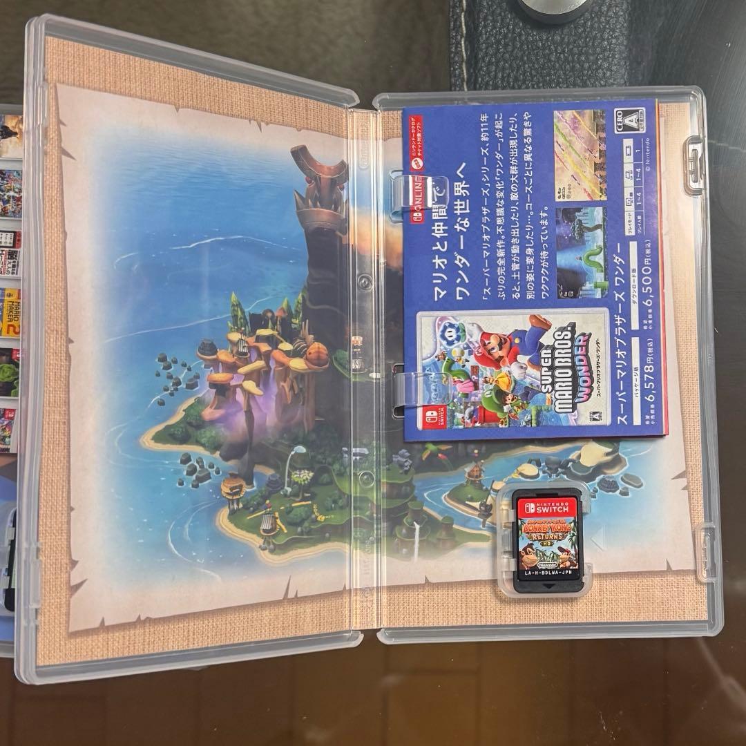 Switchソフト　ドンキーコング　スマブラ　どうぶつの森