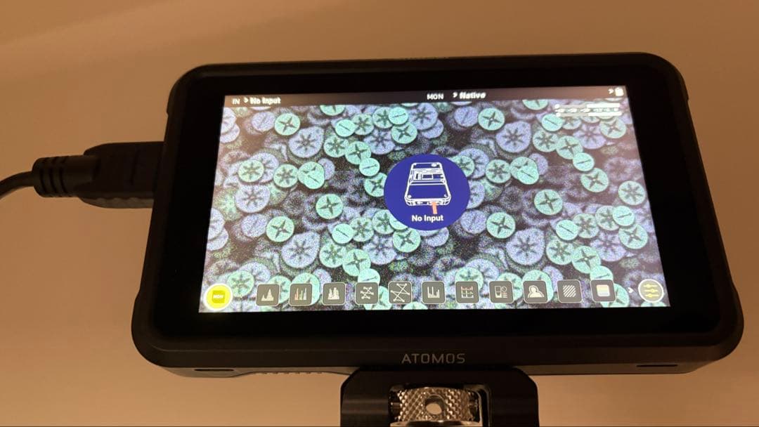 【ジャンク品】SHINOBI 5インチモニター サンシェード付き