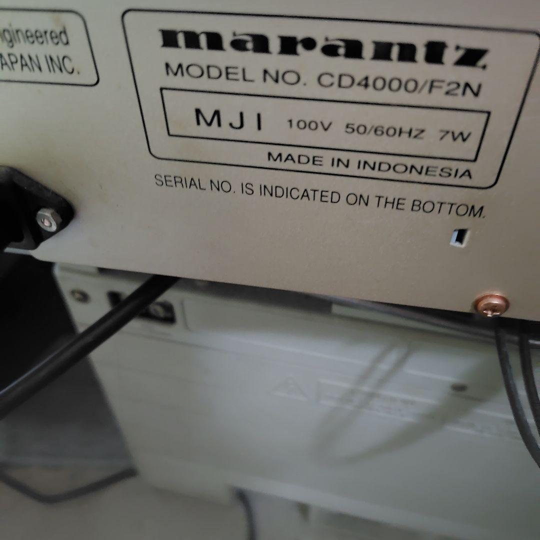 BOSE AW-1 & marantz CD4000/F2N セット動作品セット